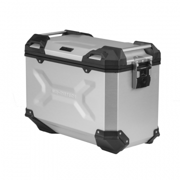 Sw-Motech ALK.00.733.10000L.S TRAX Adventure ALU-BOX Left Sidecase 45-Liter, Silver