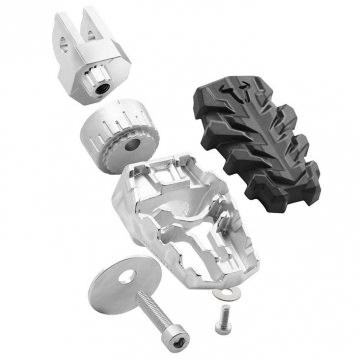 Sw-Motech FRS.07.112.80900/S EVO Footrests Mounting Kit for BMW G310GS (2018-)