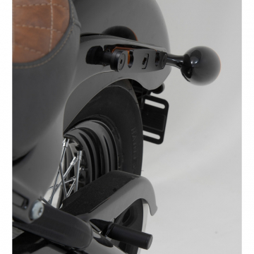view Sw-Motech HTA.18.682.10000 SLH Side Carrier, Left for Harley Softail Street Bob (2018-)