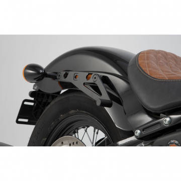 view Sw-Motech HTA.18.682.10100 SLH Side Carrier, RHS Harley Softail Slim & Street Bob (2018-)