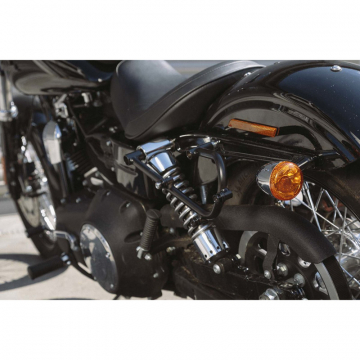 view Sw-Motech HTA.18.791.10000 SLC Side Carrier, Left for Harley Davidson Dyna (2014-)