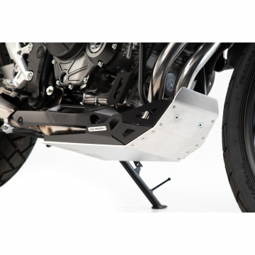 view Sw-Motech MSS.01.919.10000 Skid Plate, Silver for Honda CB500X '19- & NX500 '24-