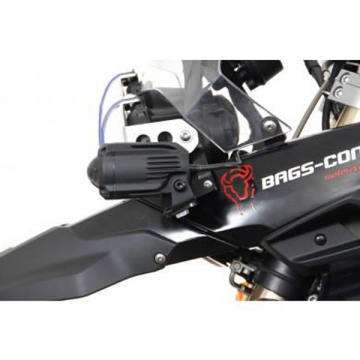 view SW-MOTECH NSW.07.004.10000/B Hawk Light Mount Set for BMW F650GS, F800GS '08-'12