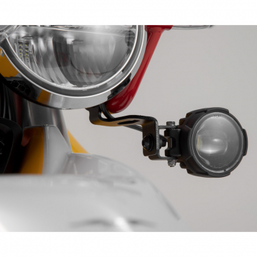 Sw-Motech NSW.17.925.10000/B Auxiliary Light Mounts for Moto Guzzi V85 TT (2019-)