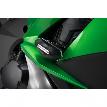 view Sw-Motech STP.08.590.10701/B Front Axle Sliders for Kawasaki Z1000 (2010-2016)