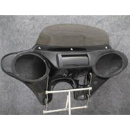 view TKY Small Headlight Batwing Fairing with Stereo Ready 6" X 9" Speakers