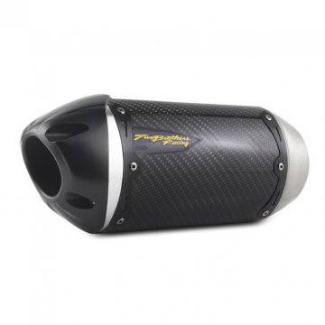 view Two Bros 005-3850405-S1 S1R Carbon Slip-On Exhaust for Yamaha YZF-R6 (2006-2018)