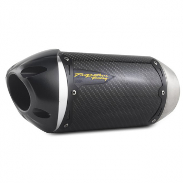view Two Bros 005-4470105-S1 S1R Racing Exhaust, Standard Carbon Honda CBR500R (2016-)