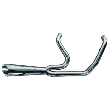 Two Bros 005-5120199-P 2-1 Shorty Turnout Exhaust, Polished for Harley Softail M8 (2018-)