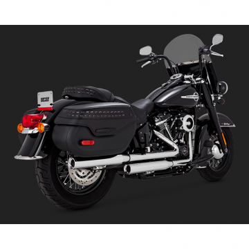 Vance & Hines 16716 Eliminator 300 Slip-on Exhaust, Chrome Harley Softail (2018-)