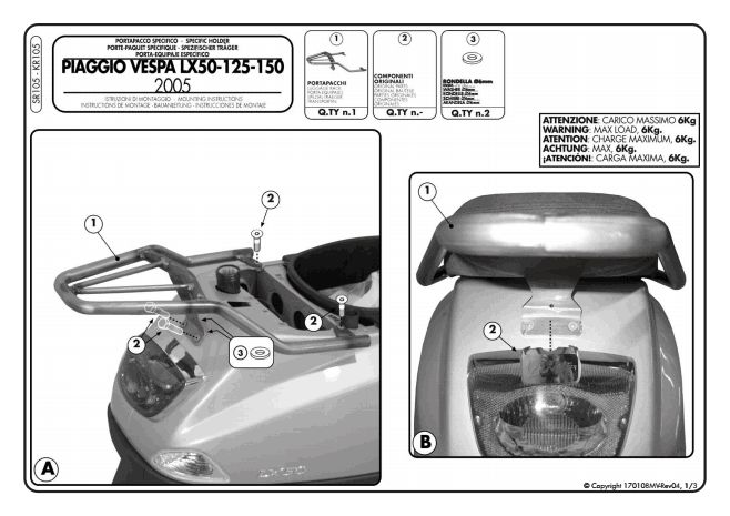 installation directions page 1