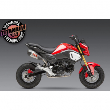 Yoshimura 121211R720 Race RS-9T High-Mount Exhaust for Honda Grom (2014-)
