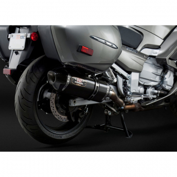 Yoshimura 13150E0220 R-77 Stainless Slip-on Exhaust for Yamaha FJR1300A (2013-)