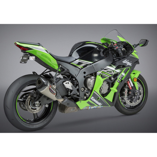 Yoshimura Street Alpha T Slip-on Exhaust Kawasaki ZX-10R/RR '11