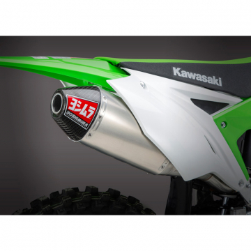 view Yoshimura 242930D320 Signature RS-4 Full Exhaust for Kawasaki KX250F (2017-)