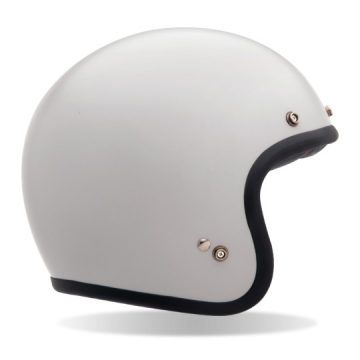 Bell Custom 500 Solid Vintage White Helmet