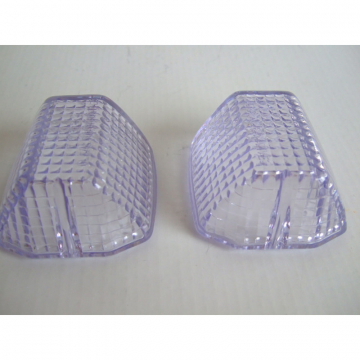 view Advanced Lighting WL-0201 Turn Signals Lenses Kawasaki Rectangular Style US models