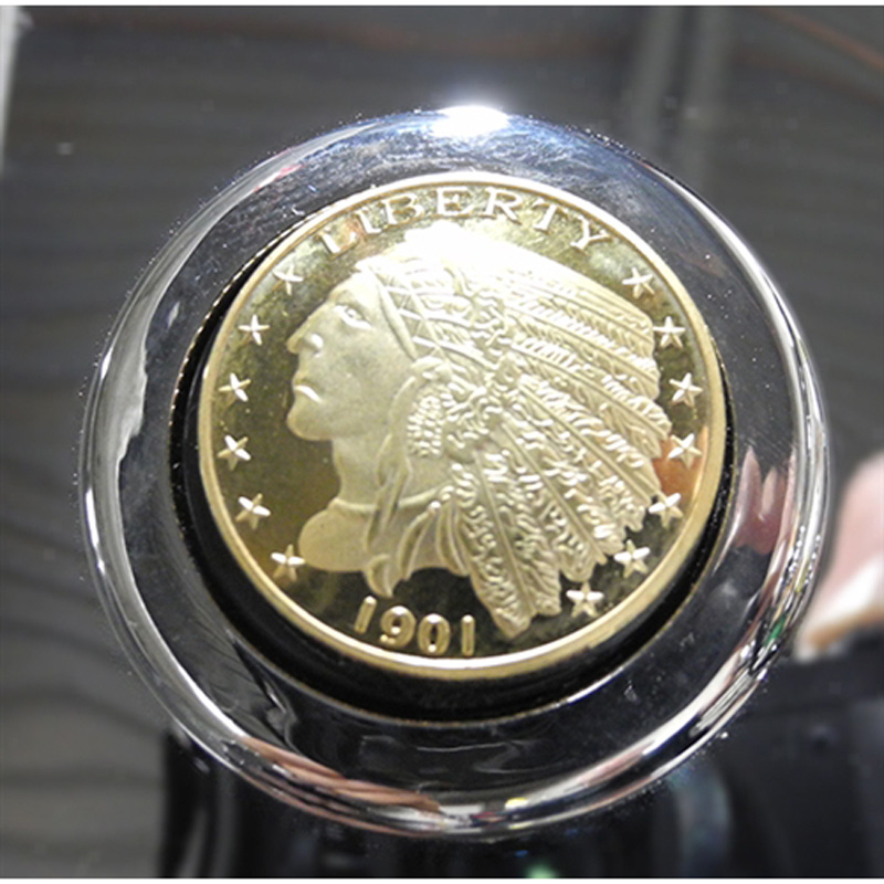 Aeromach CI1045 Power Button Cover for Indian Chief (2014current