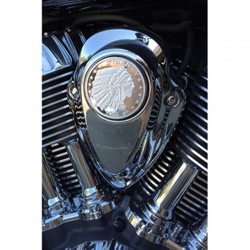 Aeromach CI-1050 Horn Cover Medallion for Indian Chief (2014-current)
