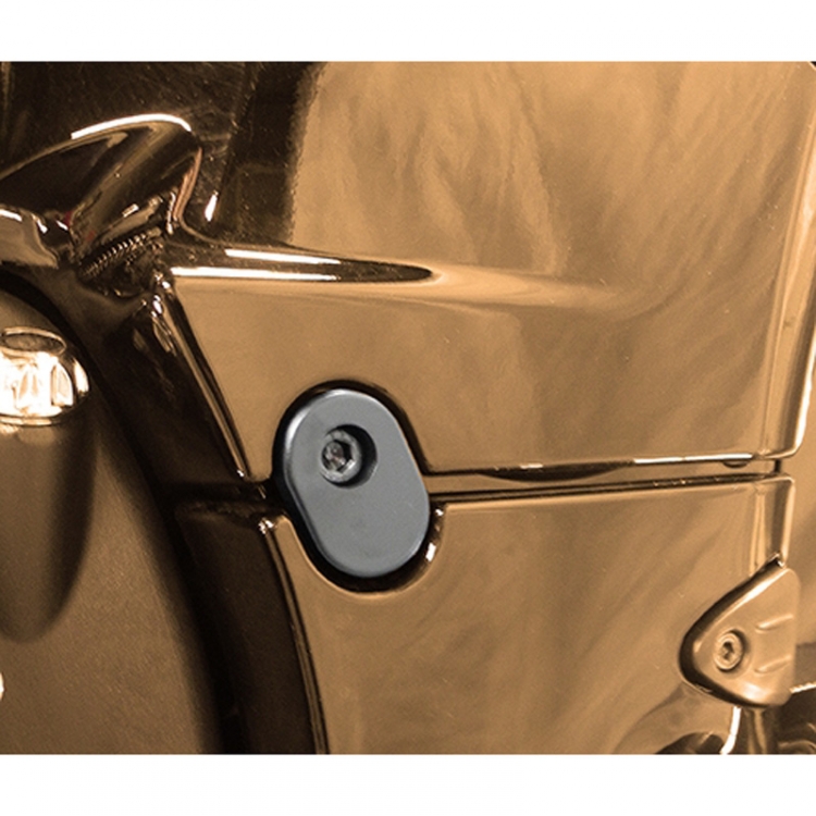 CI3010C Indian Chief Passenger Peg Mount Covers Chrome Foot Pegs