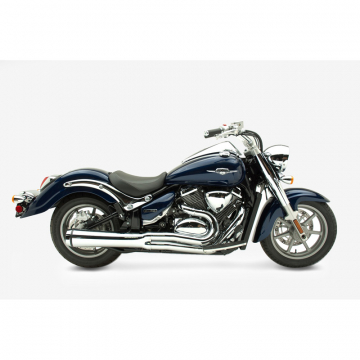 view Hard-Krome 461-6452 Velocity Pro Exhaust for Suzuki Boulevard C90 (2013-current)