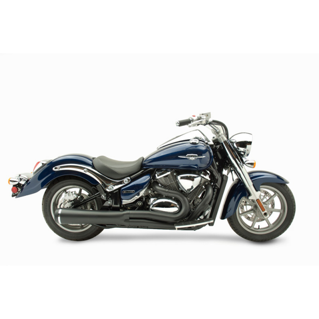 Hard-Krome 461b-6452 Velocity Pro Exhaust for Suzuki Boulevard C90