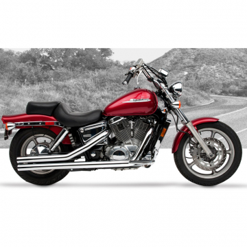 HARD-KROME American Classic II Exhaust Shadow Spirit 1100 97-up