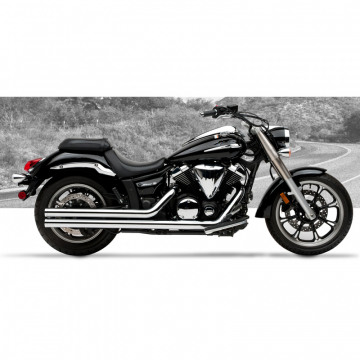 HARD-KROME American Classic II Exhaust V-Star 950 09-up