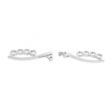 view Highway Hawk 452-302 Knuckle Lever Set, Chrome for Yamaha V-Star Classic 650/1100/1300