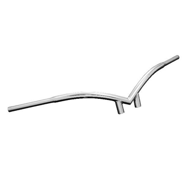 Highway Hawk 55-5317 Banana Handlebar for Harley-Davidson
