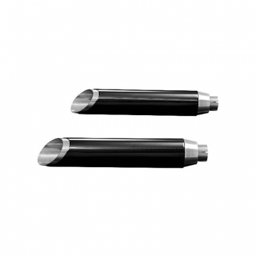 view Highway Hawk 659-1301 Slash cut Exhaust, Black for Victory Vegas