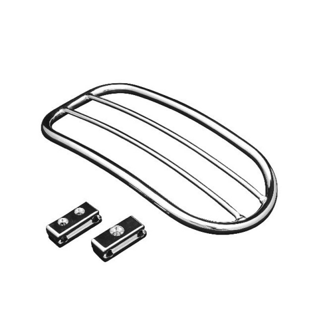 Highway Hawk 666-0131 Tubular Solo Rack, Chrome for Triumph