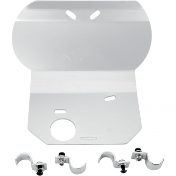 view Moose Racing M234 Aluminum Skid Plate, Silver for Kawasaki KLX300R (1997-2008)