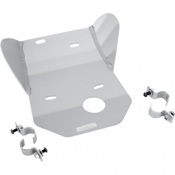 view Moose Racing M440X Aluminum Skid Plate, Silver for Suzuki RM250/RMX250
