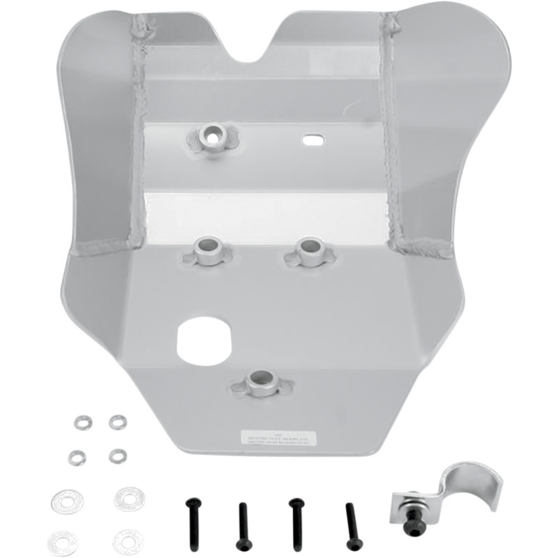 Moose Racing M446 Aluminum Skid Plate, Silver for Suzuki DRZ400
