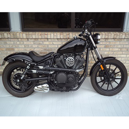 Mortons Custom Black Complete Exhaust for Yamaha Bolt (2013-current) |