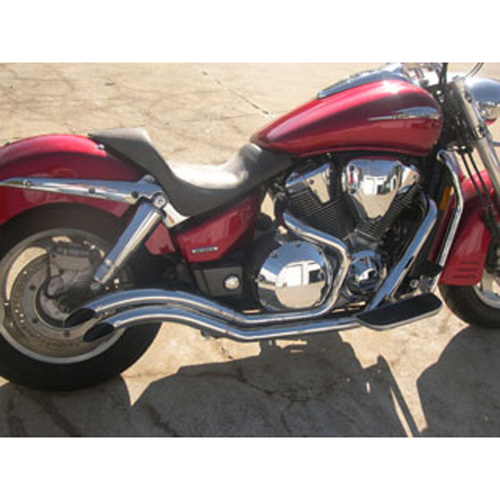 MORTONS CUSTOM Half Sisters Complete Exhaust Intruder 800