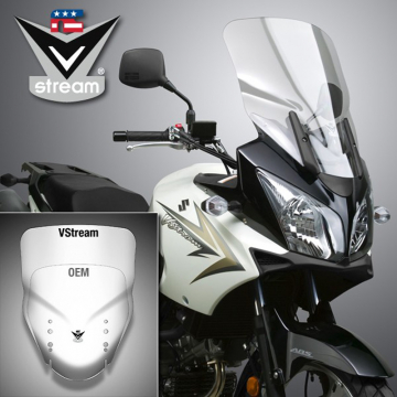 view National Cycle N20213 VStream Sport Windshield for Suzuki DL650 '04-'11 & 1000 '04-'12