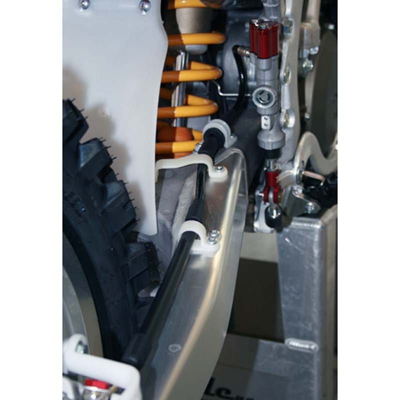 Ride Engineering BL03020 Steel Braided Rear Brake Line for Honda