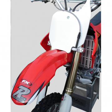 view Ride Engineering BL-3M312-CL Steel Braided Brake Line Long for Honda CR80/CR85/CRF150R