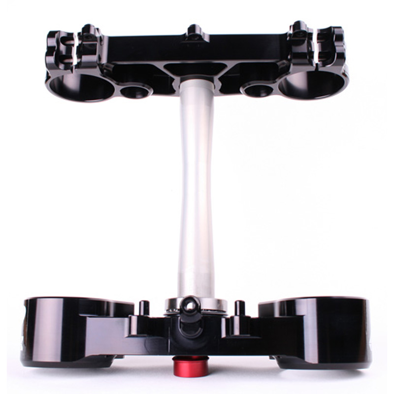 Ride Engineering CRBTB29BA 22MM Offset Triple Clamp Set, Black for