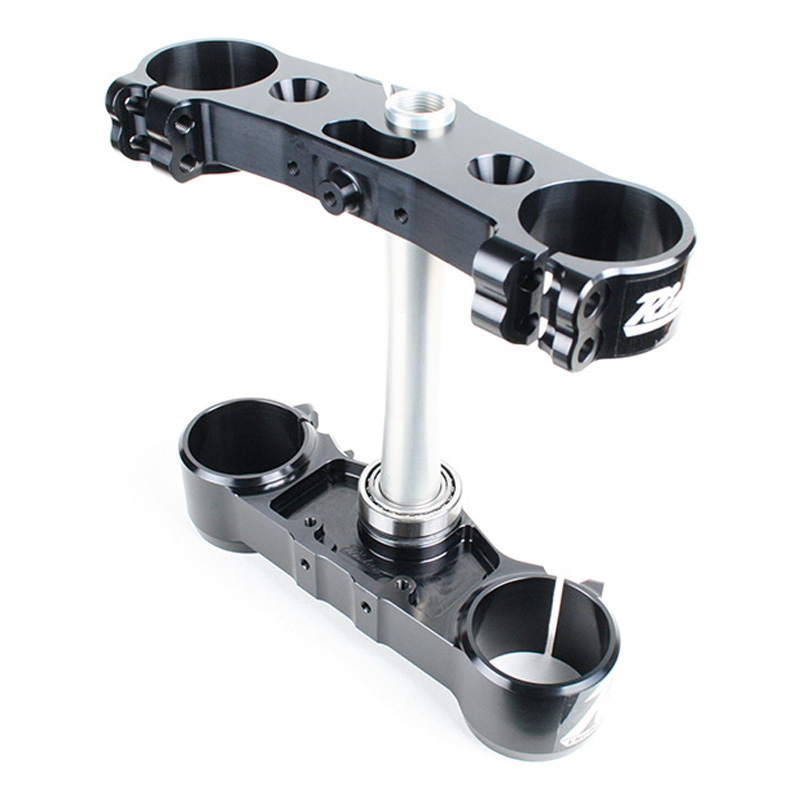 Ride Engineering KTBTB44BA 20.5MM Offset Triple Clamp Set, Black for