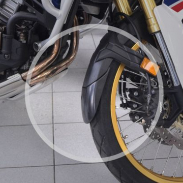 view Pyramid Plastics 051815 Fender Extender for Honda CRF1000L Africa Twin (2016-2019)