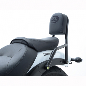 R&G BR0001BK Passenger Backrest, Black for Kawasaki Vulcan S (2015-current)