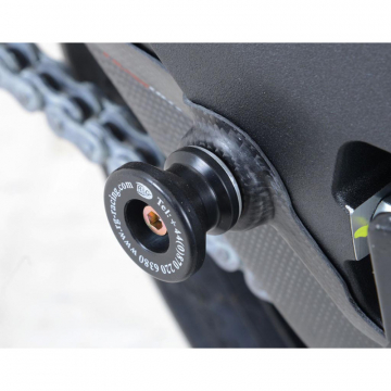 R&G CR0052BK Cotton Reel Swingarm Spools for Ducati Panigale 899 2014-2015 / 959 2016-up