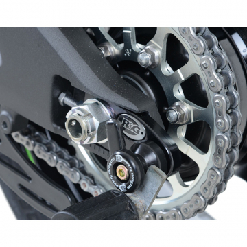 view R&G Cotton Reel Rear Axle Sliders for Kawasaki ZX-10R/RR 2016+ & ZH2 '20-'24
