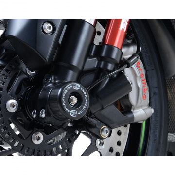view R&G FP0182BK Fork Protectors for Kawasaki ZX-10R Ninja (2016-) & ZX-10RR (2021-)