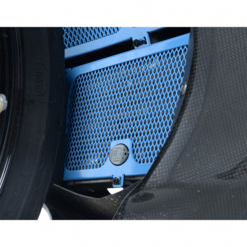 view R&G OCG0005.BLUE Oil Cooler Guard for BMW S1000RR 11-17, HP4, S1000R and S1000XR