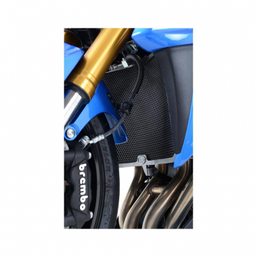 view R&G RAD0193TI Radiator Guard, Titanium for Suzuki GSX-S1000 / F (2016-current)