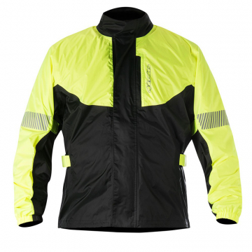 view Alpinestars Hurricane Rain Jacket, Black/Yellow